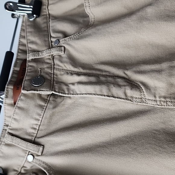 Michael Kors Lightweight Cotton Slim Fit Chino Trousers - Picture 2 of 11